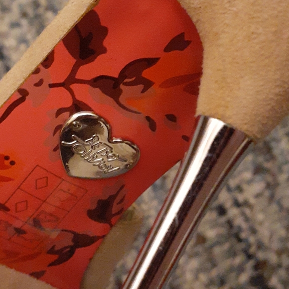 BETSY Johnstone size 10 leather platform shoes - Picture 8 of 10